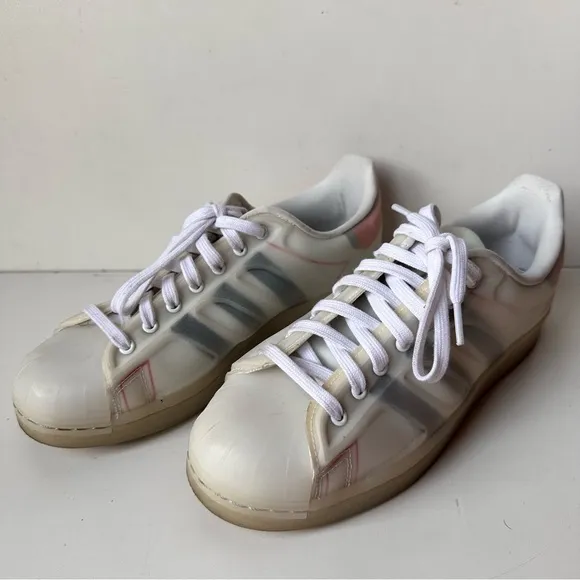 Adidas Superstar Futureshell Boys Sneaker Trainers  Translucent Size:7