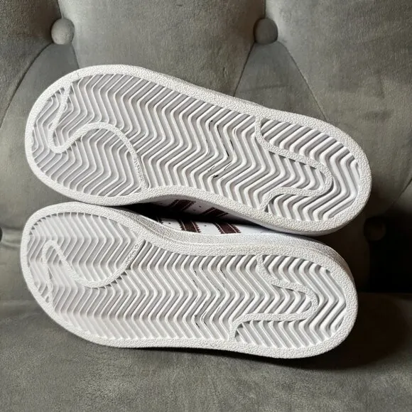 Adidas‎ Superstar Ortholite White Pink Metallic Sneaker Shoes Size 13K NEW