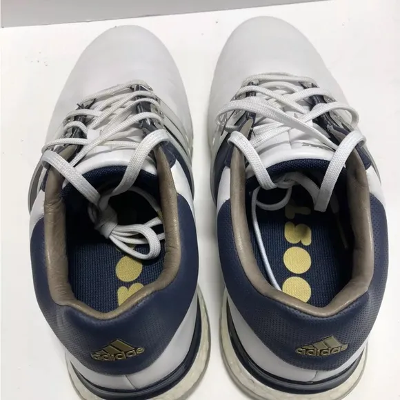 adidas Tour 360 Mens Golf Shoes White Size 8.5W