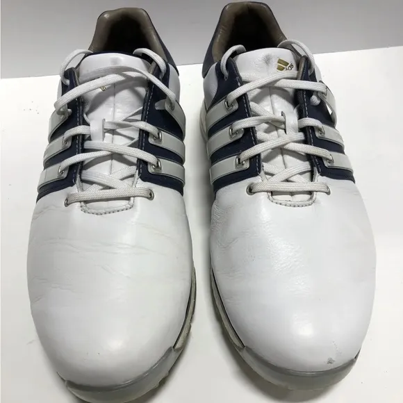 adidas Tour 360 Mens Golf Shoes White Size 8.5W