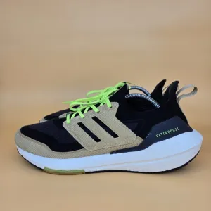 adidas Ultra Boost 21 Black Beige Corduroy Tone Green Men's Shoes Size 12