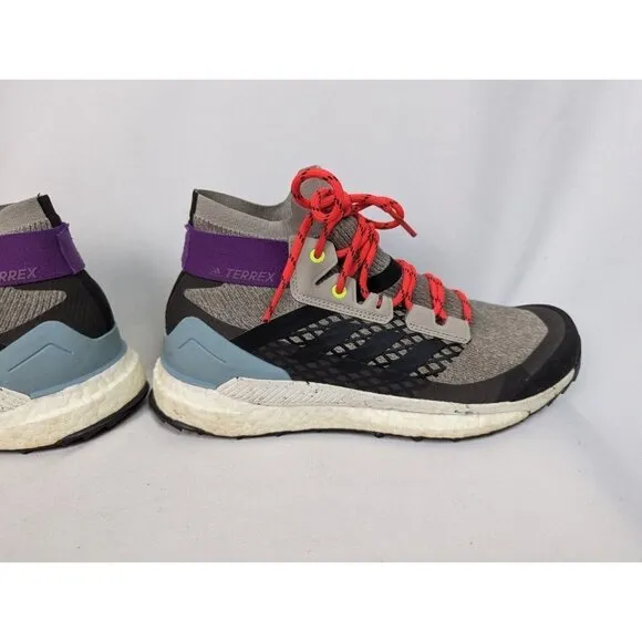 Adidas Women 9.5 Terrex Free Hiker Shoes Sneakers Plein Air Outdoor Retro Color