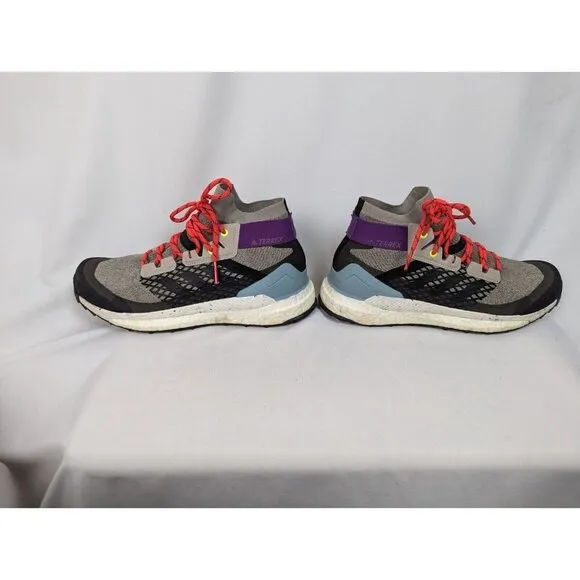 Adidas Women 9.5 Terrex Free Hiker Shoes Sneakers Plein Air Outdoor Retro Color