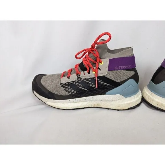 Adidas Women 9.5 Terrex Free Hiker Shoes Sneakers Plein Air Outdoor Retro Color