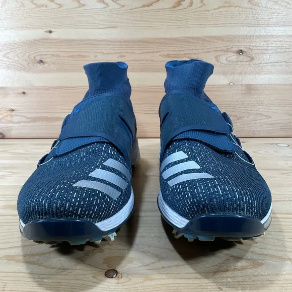adidas ZG21 Motion Primegreen BOA Mid Golf Shoes Size Men’s 11 Blue White H68593