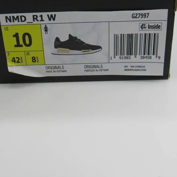 ADIDAS NMD R1 WOMENS SNEAKERS IN BLACK/BLUSH