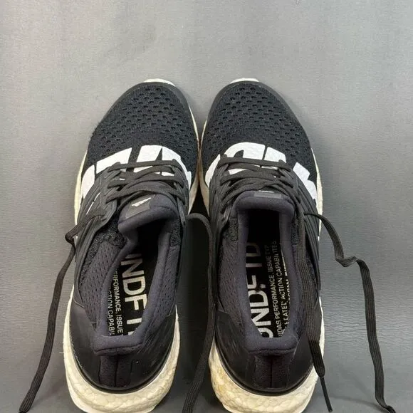 adidas Ultra Boost Undefeated Blackout athletic sneaker shoes men’s size 8