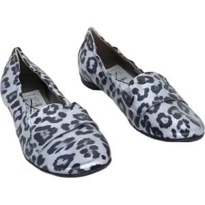 AGL Leopard Print Flats Slip On Ballet Shoes for Women Size 35.5 EU