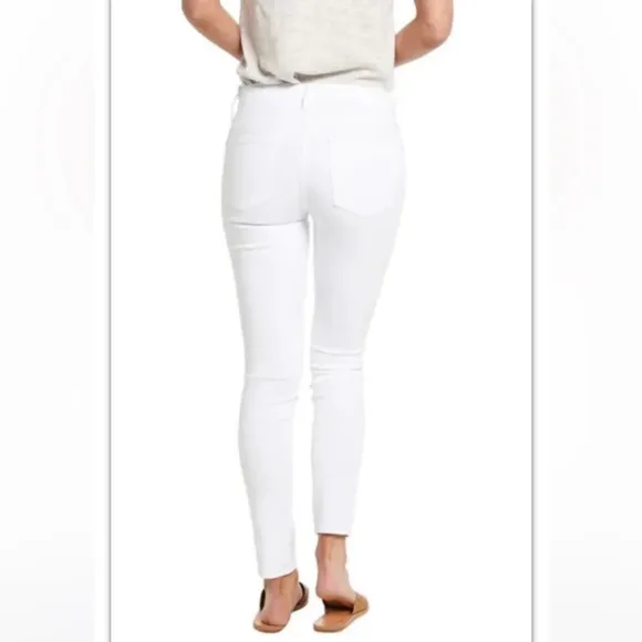 Agolde Sophie Mid Rise Ankle White Skinny Jeans Women’s 31 White Stretchy