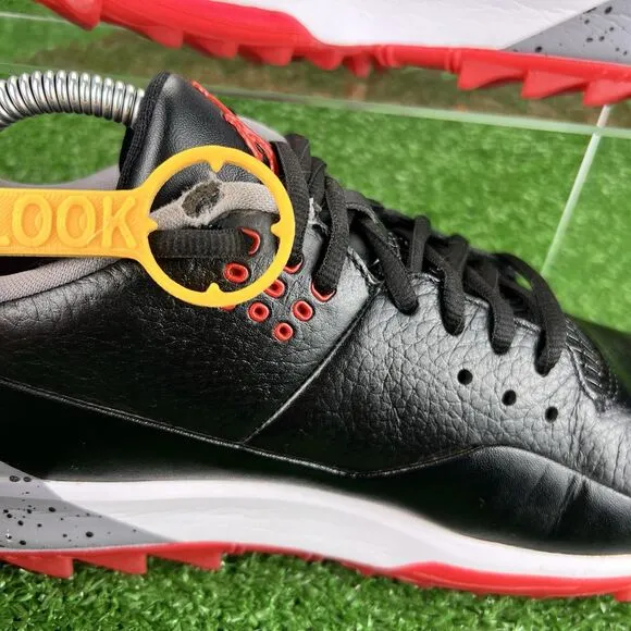 Air Jordan Golf Shoes Men's 8 ADG 3 Black Gray Athletic Low Sneakers CW7242-001