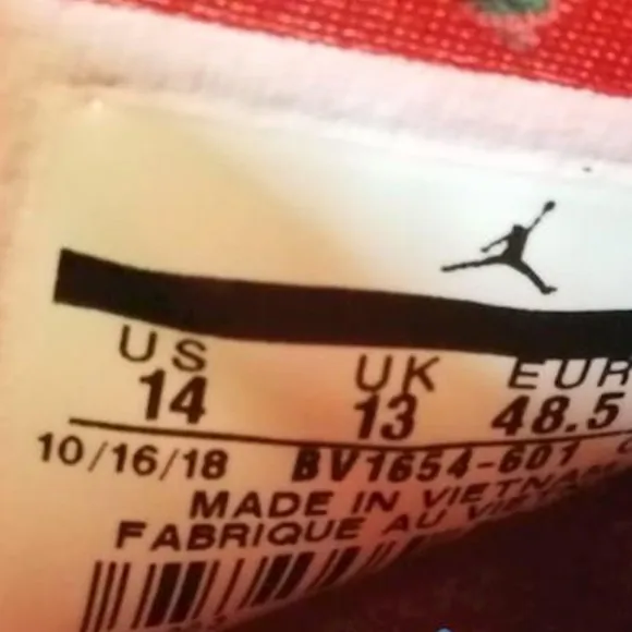 Air Jordan Jumpman React Red Shoes Men Size 14