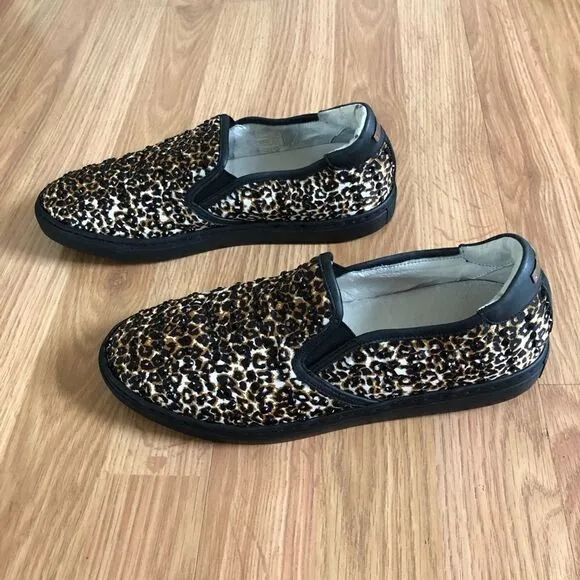 Alessandro Dell’Acqua Animal Print Sneaker Slip-on Shoes