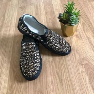 Alessandro Dell’Acqua Animal Print Sneaker Slip-on Shoes