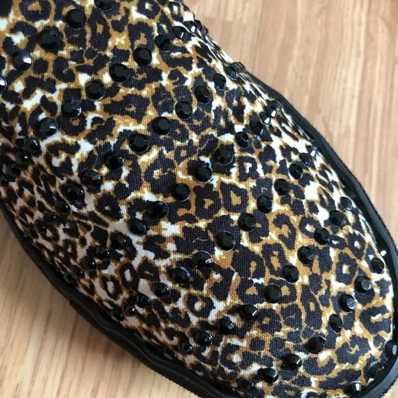Alessandro Dell’Acqua Animal Print Sneaker Slip-on Shoes