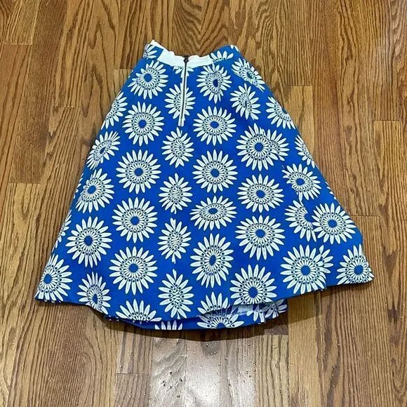 Alice &amp; Olivia Floral Brocade Circle Full Skirt