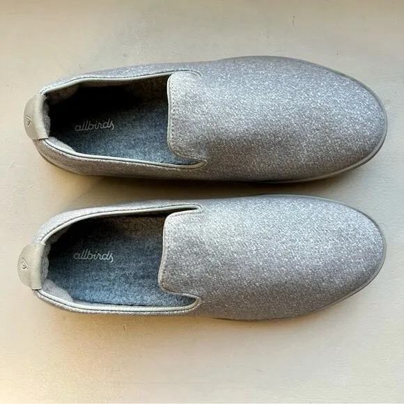 Allbirds Gray Taupe Cozy Wool Lounger Slip On Casual Shoes Slippers Men’s 11