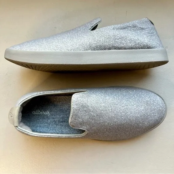 Allbirds Gray Taupe Cozy Wool Lounger Slip On Casual Shoes Slippers Men’s 11