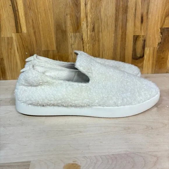 Allbirds Mens Cream Wool Lounger Fluffs Slip Ons 11