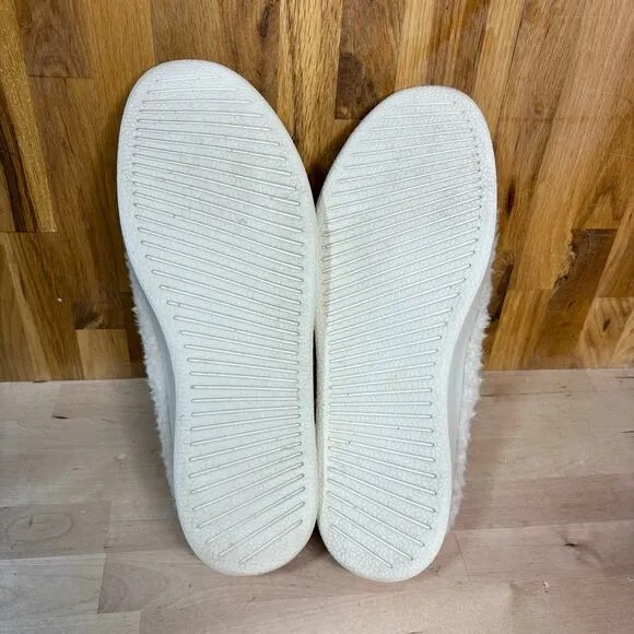 Allbirds Mens Cream Wool Lounger Fluffs Slip Ons 11