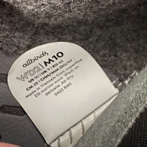 Allbirds Mens Wool Dasher Mizzles