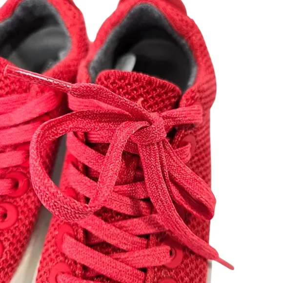Allbirds Red Tree Skippers Lace Up Shoes