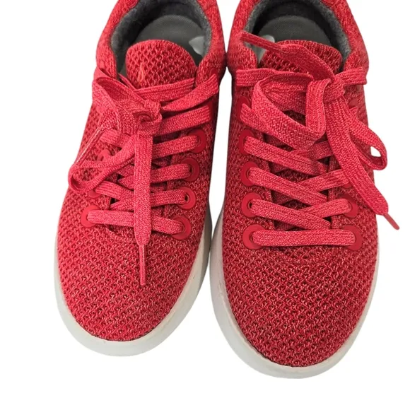 Allbirds Red Tree Skippers Lace Up Shoes