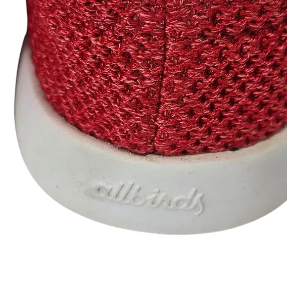 Allbirds Red Tree Skippers Lace Up Shoes