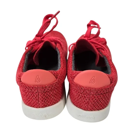 Allbirds Red Tree Skippers Lace Up Shoes