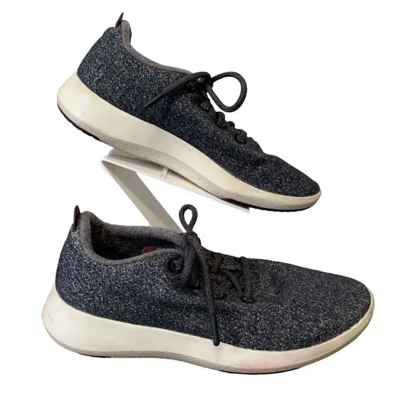 Allbirds Shoes Mens Size 10 Wool Runner Running Sneaker Mizzles‎ Natural Gray