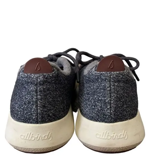 Allbirds Shoes Mens Size 10 Wool Runner Running Sneaker Mizzles‎ Natural Gray