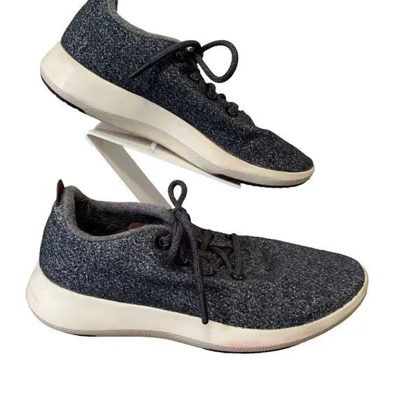Allbirds Shoes Mens Size 10 Wool Runner Running Sneaker Mizzles‎ Natural Gray
