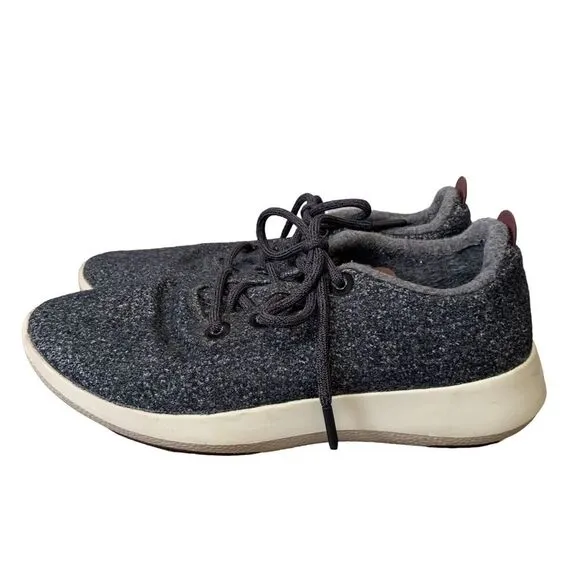 Allbirds Shoes Mens Size 10 Wool Runner Running Sneaker Mizzles‎ Natural Gray