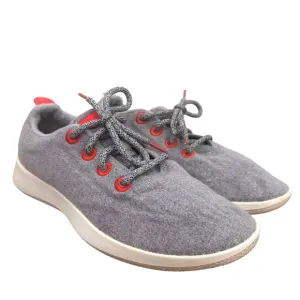 Allbirds Women's Light Grey / Blue Wool Running Shoes Size 8