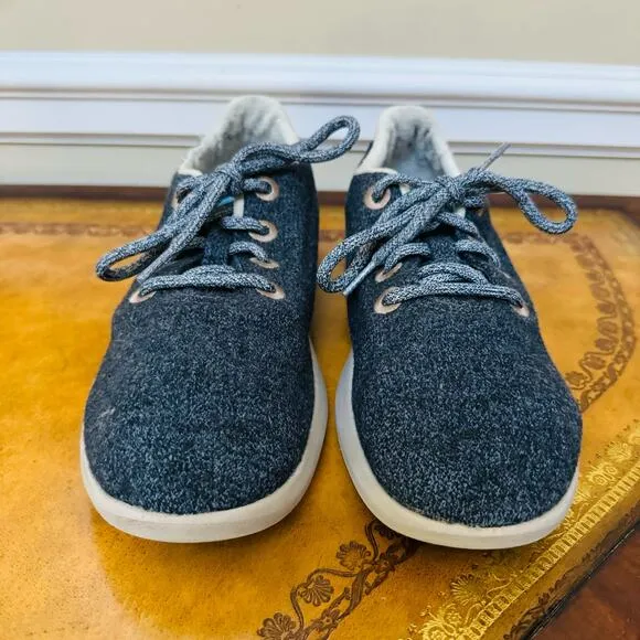 Allbirds Womens Wool Runners 0219 NV1 Gray Everday Sneakers Sz 8 Left Sz 9 Right