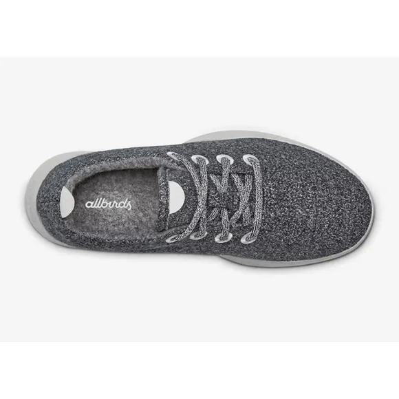 Allbirds Womens Wool Runners Grey ZQ Merino Classic Sustainable Sneakers EU39