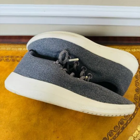 Allbirds Womens Wool Runners Grey ZQ Merino Classic Sustainable Sneakers EU39