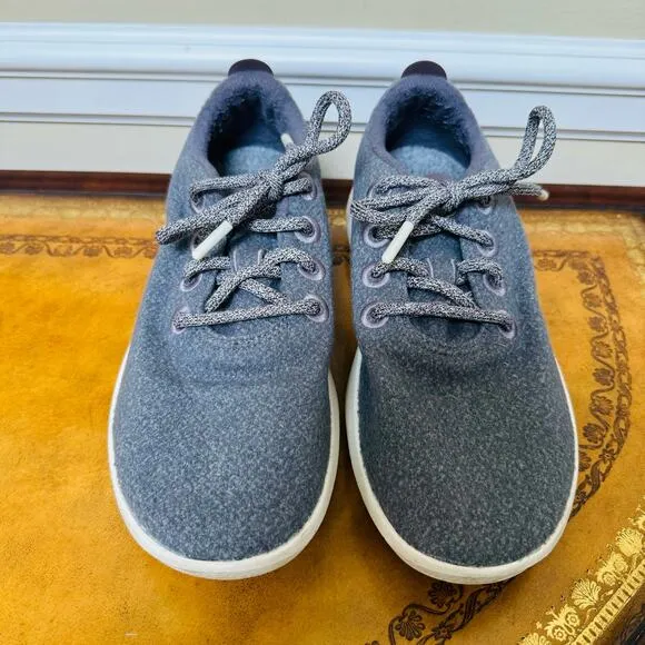 Allbirds Womens Wool Runners Grey ZQ Merino Classic Sustainable Sneakers EU39