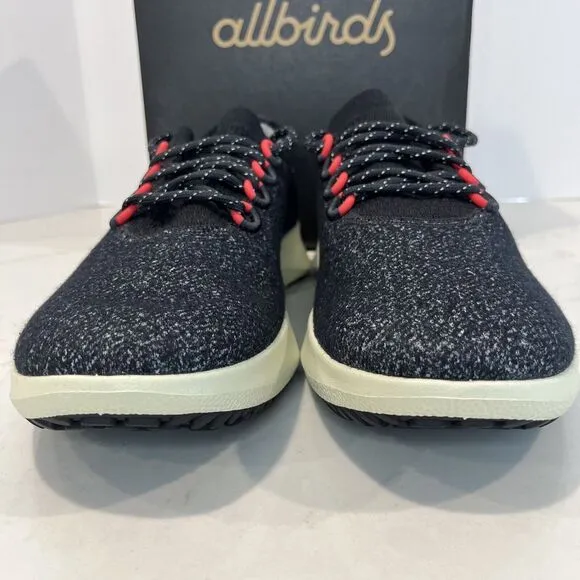 Allbirds Wool Dasher 2 Mizzle Running Shoes Sneakers Mens Sz 13.5 Dark Grey NWB