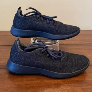 Allbirds Wool Runner Mizzle Navy Blue - size W9/UK 6-6.5/EU 39