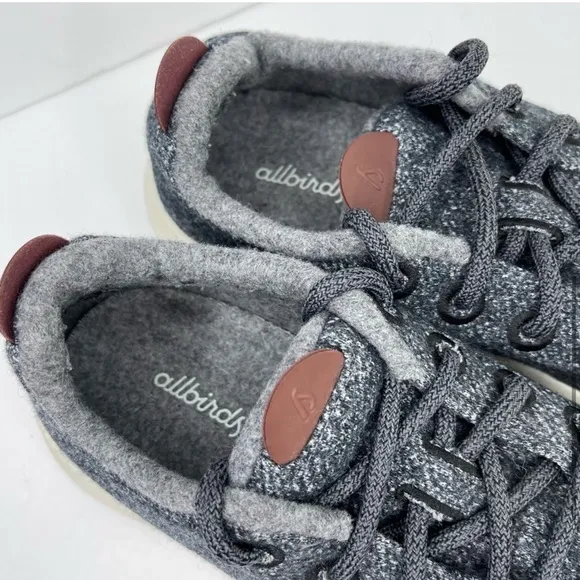 ALLBIRDS Wool Runner Mizzles Limited Edition Natural Grey Cream Sole Size 8