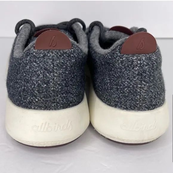 ALLBIRDS Wool Runner Mizzles Limited Edition Natural Grey Cream Sole Size 8