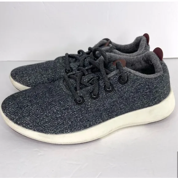 ALLBIRDS Wool Runner Mizzles Limited Edition Natural Grey Cream Sole Size 8