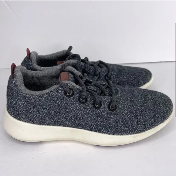 ALLBIRDS Wool Runner Mizzles Limited Edition Natural Grey Cream Sole Size 8