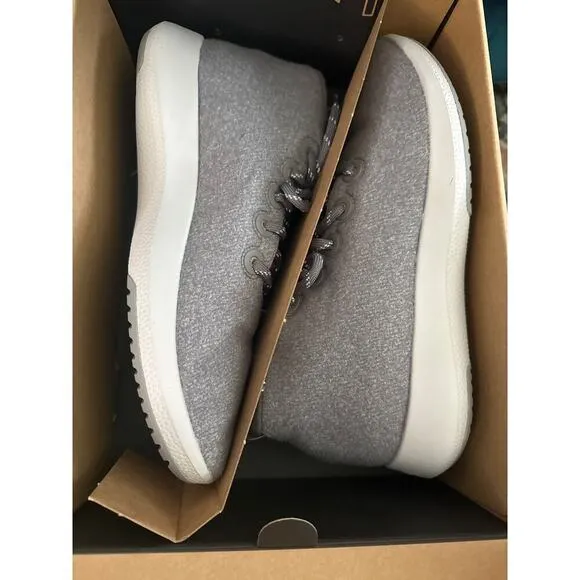 ALLBIRDS Wool Runner-Up Mizzle Medium Grey Sneakers Shoes - Men’s Sz 14