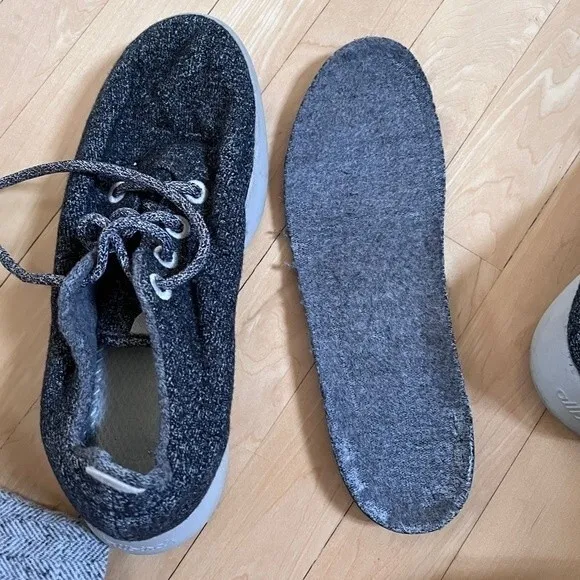 Allbirds Wool Runners in Heather Charcoal Grey 10