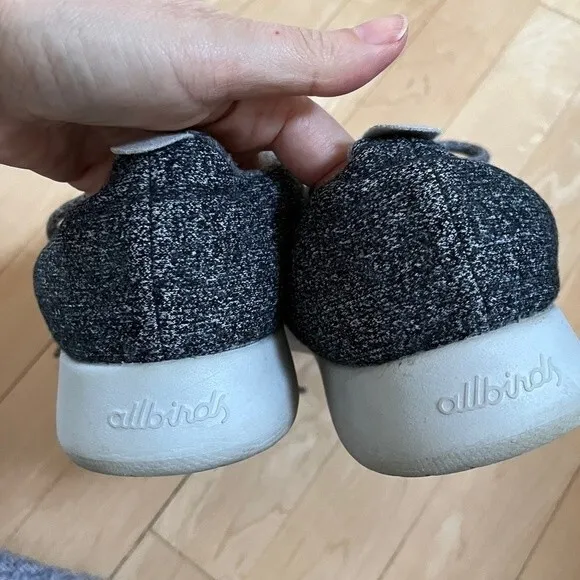 Allbirds Wool Runners in Heather Charcoal Grey 10