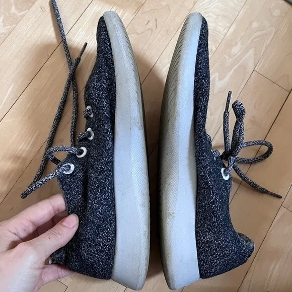 Allbirds Wool Runners in Heather Charcoal Grey 10