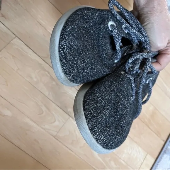 Allbirds Wool Runners in Heather Charcoal Grey 10