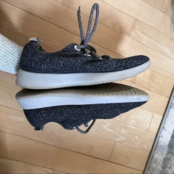 Allbirds Wool Runners in Heather Charcoal Grey 10
