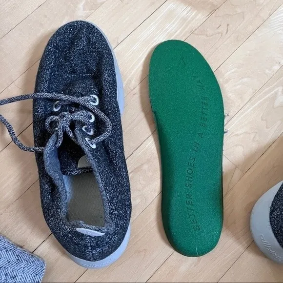 Allbirds Wool Runners in Heather Charcoal Grey 10